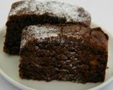 A picture of step 16 of Oil-Free Okara Chocolate Cake.