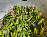 A picture of step 2 of Mogari and Methi Sabji.