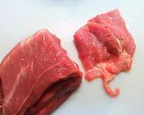 A picture of step 1 of Low Calorie Chinjao Rosu (Beef and Pepper Stir-Fry).