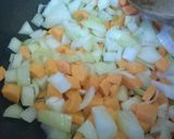 A picture of step 2 of Cape malay biriyani.