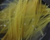 A picture of step 1 of Easy and Rich-Flavored Carbonara with Milk & Egg Yolk.