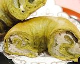 A picture of step 7 of Matcha Green Tea and Maple Syrup Bagels.