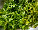 A picture of step 1 of Palak methi muthiya.