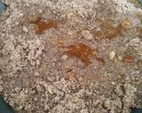 A picture of step 4 of Ragi laddoo.