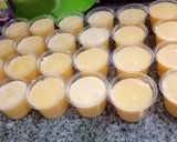 Foto langkah ke 4 dari resep Silky Puding / Puyo / Pudot (Puding Sedot) Mangga.