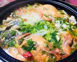 Hình bước làm 3 của món Bún hải sản