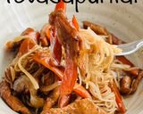Foto del paso 5 de la receta: Noodles de arroz con pollo y zanahorias 🥕 🐣 🥕 🐣 🌾