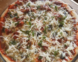 Foto del paso 8 de la receta: Quiche de aceituna en base de pizza