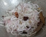 A picture of step 5 of Katla fish biryani in electric rice cooker.