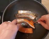 Une image de l'étape 3 de Pâtes au brocolis et saumon recette italienne 🇮🇹.