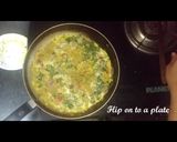 A picture of step 4 of Maggie omelette.