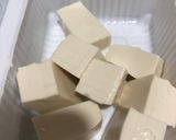 Hình bước làm 1 của món Canh thịt dê nấu cải thảo, đậu hũ non