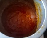 A picture of step 10 of Mutton masala curry.