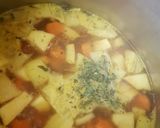 A picture of step 2 of My Celeriac, Onion + Carrot Soup.