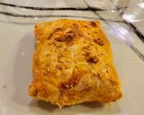Foto del paso 6 de la receta Cañas de hojaldre de jamón serrano, jamón york, quesos y sobrasada
