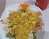 Foto del paso 5 de la receta: Farfalle al curry de manzana y limon