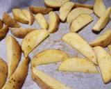 Chicken burger with beer battered onion & Cajun wedges recipe step 2 photo