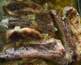 Fokhagymás sültoldalas 🍖 recept fázis 3 fotója