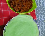 Foto langkah ke 4 dari resep Dadar gulung pandan.