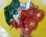 Foto langkah ke 4 dari resep Tumis bunga Pepaya.