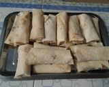 Foto langkah ke 2 dari resep Lumpia pisang lumer.