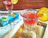 Foto langkah ke 4 dari resep Rosela Coconut Breeze.
