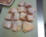 A picture of step 1 of Juicy Karaage Fried Chicken.