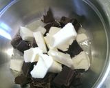 A picture of step 1 of European Brownies.