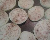A picture of step 3 of Eggplant stackers.