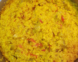 Foto del paso 7 de la receta: Bulgur a los tres pimientos con contramuslo de pollo