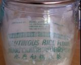 A picture of step 1 of Soft Shiratama (Sticky Rice Ball) with Brown Sugar Syrup.
