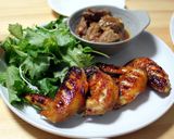 A picture of step 3 of Grilled Gochujang Chicken Wings.