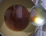 A picture of step 1 of Creme caramel Bread Pudding.