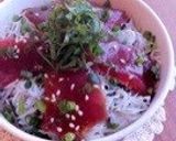A picture of step 6 of Marinated Tuna Rice Bowl.