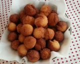 A picture of step 8 of Sata Andagi Okinawan Doughnuts.