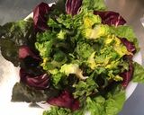 Une image de l'étape 6 de Salade de laitue frisée, trévise et tomate cœur de bœuf.