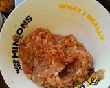 รูปขั้นตอนการทำที่ 3 ของ เบอร์เกอร์หมูข้าวโอ๊ต(ทำแป้งเอง)