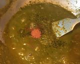 A picture of step 7 of Egg Hara Masala.