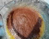 Pas rețetă Prăjitură cu blat de cacao, blat de nucă și cremă de vanilie 2 fotografie
