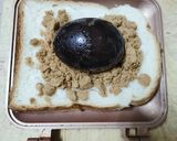 皮蛋肉鬆熱壓吐司的食譜步驟1照片