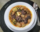 Foto del paso 7 de la receta Lentejas de verduras hispano orientales