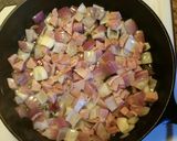 A picture of step 1 of Cast iron frattata.
