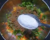 A picture of step 4 of Corn Spinach Besan Tikki.