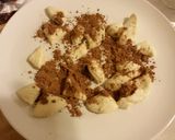 A picture of step 3 of Quick Cocoa and Fruit Bubbles.