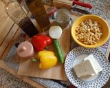 A picture of step 1 of Colorful Chickpea Salad 💕.