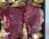 Foto del paso 2 de la receta: Carne con alcauciles al horno