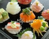 A picture of step 13 of Temari Sushi-Style Rolled Sushi.