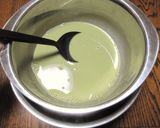 A picture of step 5 of Increased Calcium Absorption! Milk Jelly, Green Tea Edition.