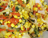 Foto del paso 3 de la receta: Roll de verduras. Un plato rápido, rico y saludable