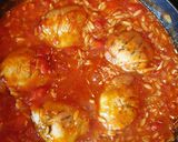 A picture of step 6 of Chicken Thighs with Orzo Pasta.